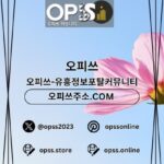 안양오피 오피쓰주소.COM 안양OP