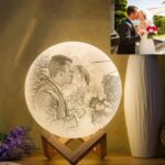 Benutzerdefinierte Foto-Mondlampen